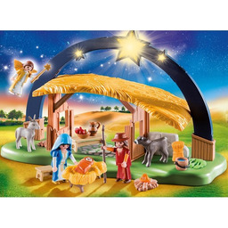 Playmobil Christmas 9494 Stajenka z oświetleniem