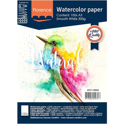 Vaessen Creative Florence 2911-9002 papier akwarelowy, format A5,