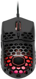 Cooler Master MM711 RGB Czarny błyszczący Myszka gamingowa