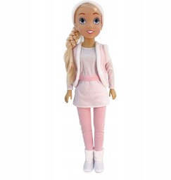 Duża Lalka Chodząca Bambolina 70CM Smily Play