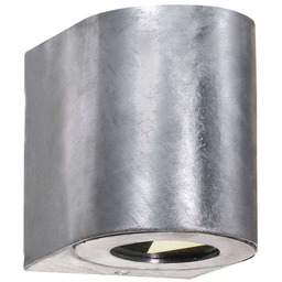 Nordlux - Canto 2 Lampa Ścienna Galvanised