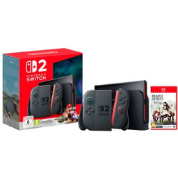 Nintendo Switch 2 Joy-Con Czarny + Mario Kart