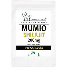 FOREST VITAMIN Mumio Shilajit 200mg 100caps