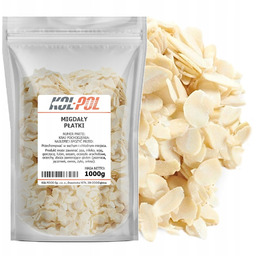 PŁATKI MIGDAŁOWE 1kg Migdały cięte naturalne w płatkach