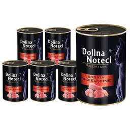 DOLINA NOTECI Premium Bogata smak cielęcina dla kotów