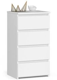 Szafka do sypialni, STILO, 4 szuflady, 40x35x74 cm,