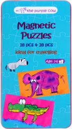 Podróżna gra magnetyczna Puzzle The Purple Cow