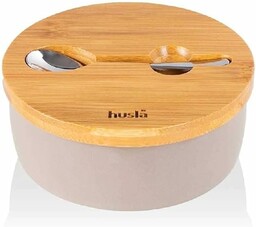 Husla 73972 miska do cukru, ceramiczna, szara