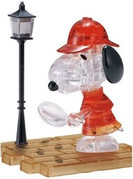 Crystal puzzle Snoopy detektyw