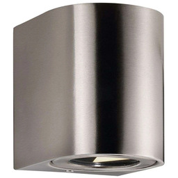 Nordlux - Canto 2 Lampa Ścienna Stainless Steel