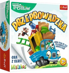 Trefl Gra zręcznościowa Przeprowadzka z Rodziną Treflików