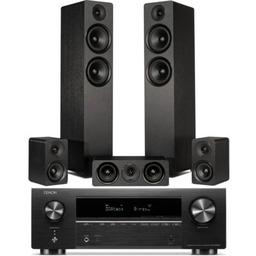 DENON Zestaw Kina Domowego AVR-X1800 Czarny 7.2-kanałowy +