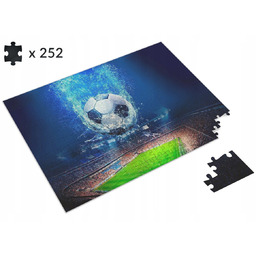 PUZZLE Piłkarskie Piłka Nożna + IMIĘ w prezencie