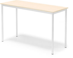 Stół BORÅS, 1400x600x900 mm, laminat brzoza, biały