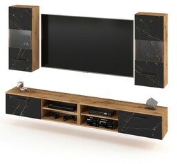 MEBLOŚCIANKA 4 elementy 240 40 120 cm BLANKA