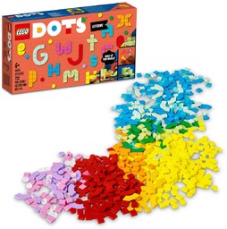LEGO DOTS, klocki Rozmaitości DOTS  literki, 41950