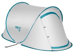 Namiot Kempingowy Samorozkładający NC3743 Szary NILS CAMP- idealny