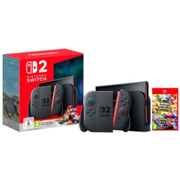 Nintendo Switch 2 Joy-Con Czarny + Mario Kart