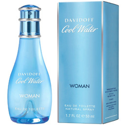 Davidoff, Cool Water Woman, woda toaletowa, 50 ml