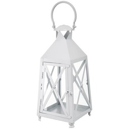 MY HOME Lampion White Decor 66555 Biały