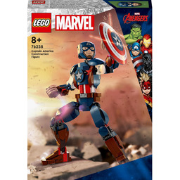 Lego Heroes Figurka do zbudowania: Kapitan Ameryka 76258