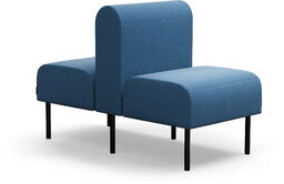 Sofa modułowa VARIETY, 1-osobowa, podwójna, tkanina Pod CS,