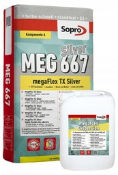 Sopro MEG 667 silver - Dwuskładnikowy szybkowiążący klej