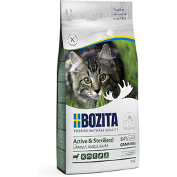 BOZITA Active & Sterilised bezzbożowa jagnięcina  sucha