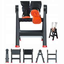 Drabinka Drabina Warsztat Dom Składana Dwustopniowa KLD4565c 150kg