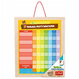 Tablica magnetyczna motywacyjna drewniana Trefl 32 x 40