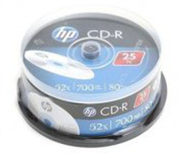Płyty HP CD-R 700MB x52 - Cake -