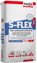 S-Flex White 202 - Biały wysokoelastyczny klej żelowy