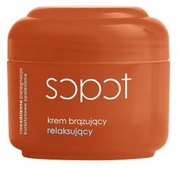 Ziaja Sopot, krem brązujący relaksujący, 50ml
