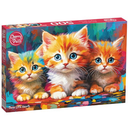 Puzzle 500 Cherrypazzi Three Little Hearts 20425