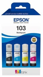 EPSON Zestaw tuszów EcoTank 103 Czarny 65 ml,