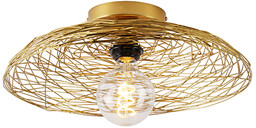 QAZQA Orientalna lampa sufitowa złota 40 cm -
