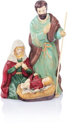 Szopka bożonarodzeniowa - Święta Rodzina - 16 cm