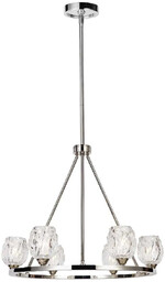 Żyrandol lampa designerska RUBIN FE/RUBIN6 - Elstead
