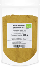 Imbir mielony 500 g - Dary Natury (EKO)