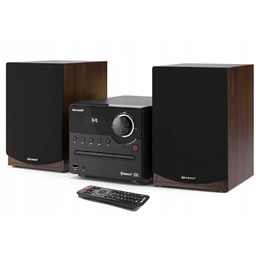 Wieża Sharp XL-B512BR 45W, Bluetooth, 40 Stacji, USB