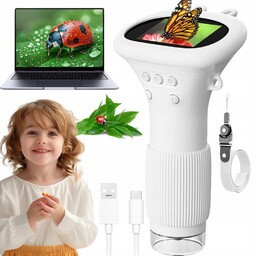 Mikroskop Przenośny Cyfrowy Optyczny Kieszonkowy Usb Lupa