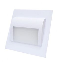 Oprawa schodowa LED 1,2W 12V DECORUS biała zimna