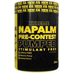 FA Xtreme Napalm Pre-Contest Pumped Stimulant Free 350g