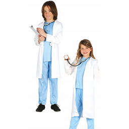 Strój Lekarza Doktor Fartuch Chirurg 142-148 cm