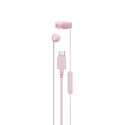 Słuchawki SONY EX15C Dokanałowe USB-C, różowe
