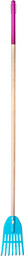 Grabie plastikowe damskie 150 x 14 cm, niebieskie