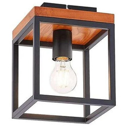 Lindby - Miravi Lampa Sufitowa Wood/Black