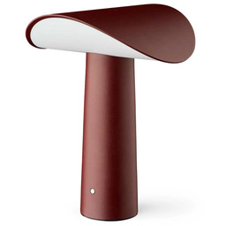 GEJST - Lium LED-Akku-lampa stołowa, bordowy, 2700 K