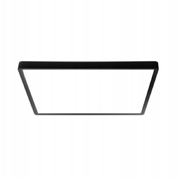 Bastia Plafon Sufitowy Czarny Kwadratowy Led 45W 2800K/4000K/6000K