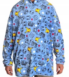 Kocobluza Pokemon Pikachu Koc Z Kapturem Bluzowy Szlafrok